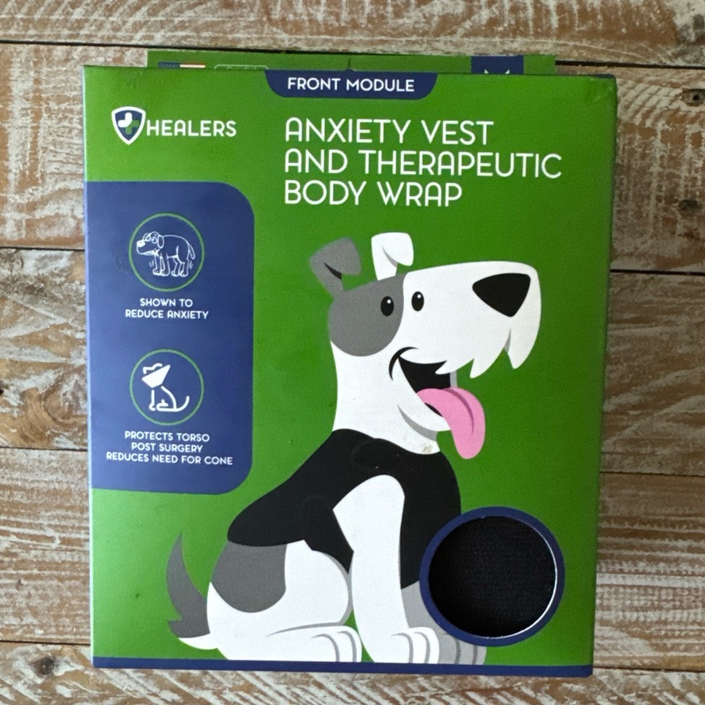 🐾Healers Anxiety Vest & Therapeutic Body Wrap for Dogs🐾- Medium NWT 🆕